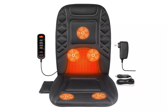 Massage Seat Cushion with Heat and Back Massager