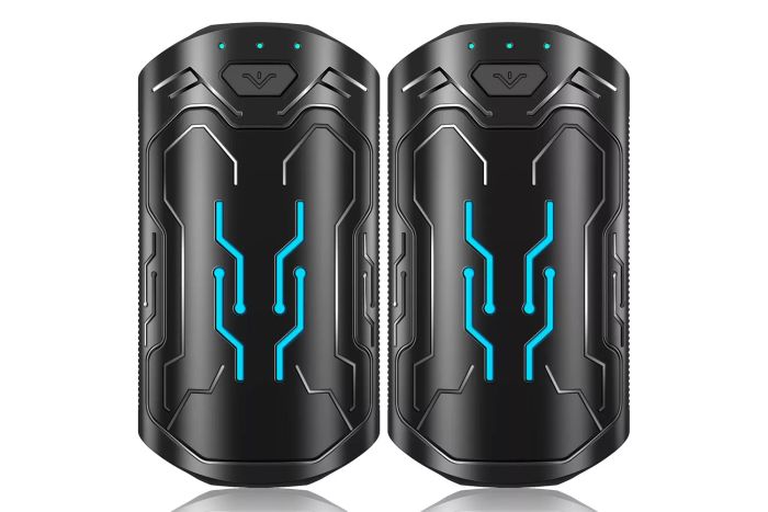 Rechargeable Hand Warmers 2-Pack, lasting up to 20 hours