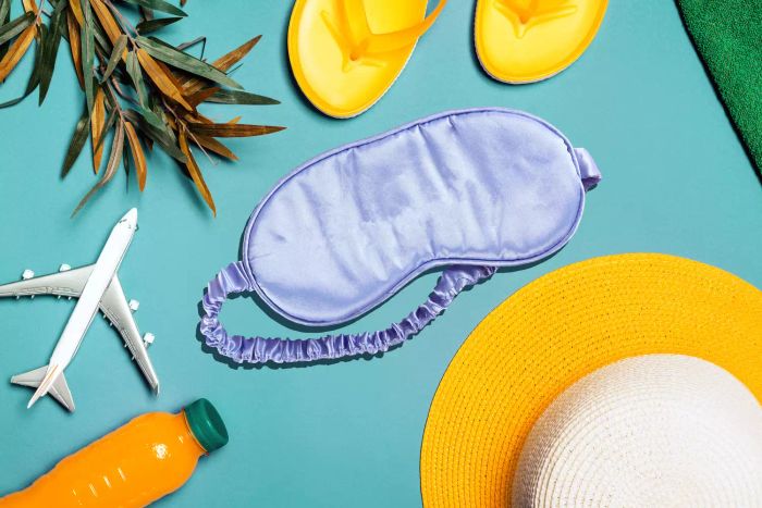sleeping mask and travel accessories