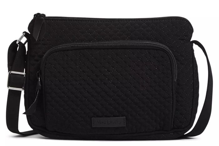Amazon Vera Bradley Women's Microfiber Little Hipster Crossbody Purse