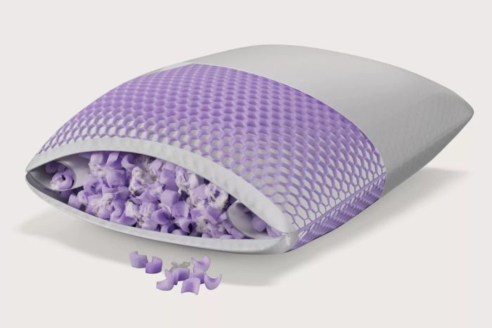 Purple Purple Freeform Pillow