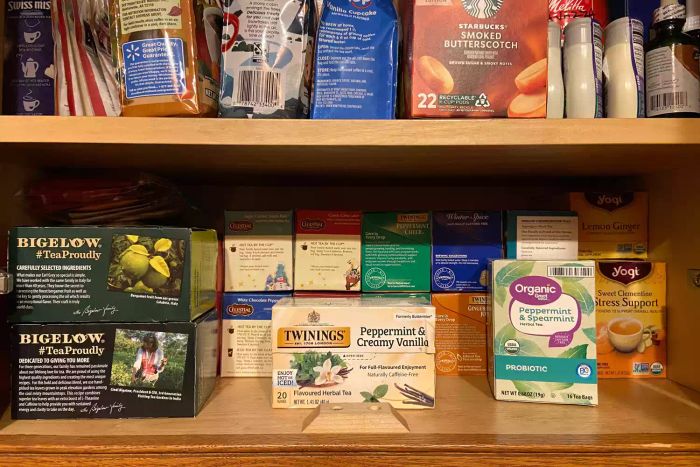 Single-Use Tea Organizer