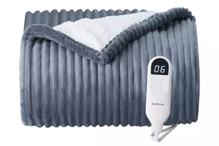 Amazon Bedsure Electric Blanket Heated Throw