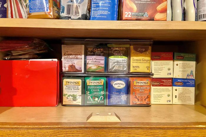 Single-Use Tea Organizer