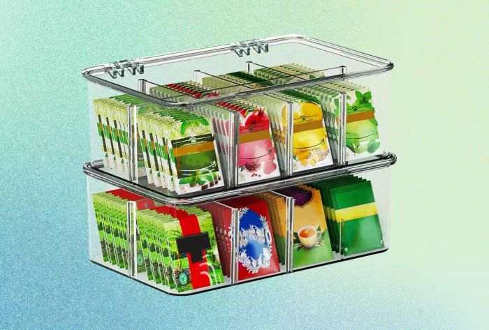 Single-Use Tea Organizer
