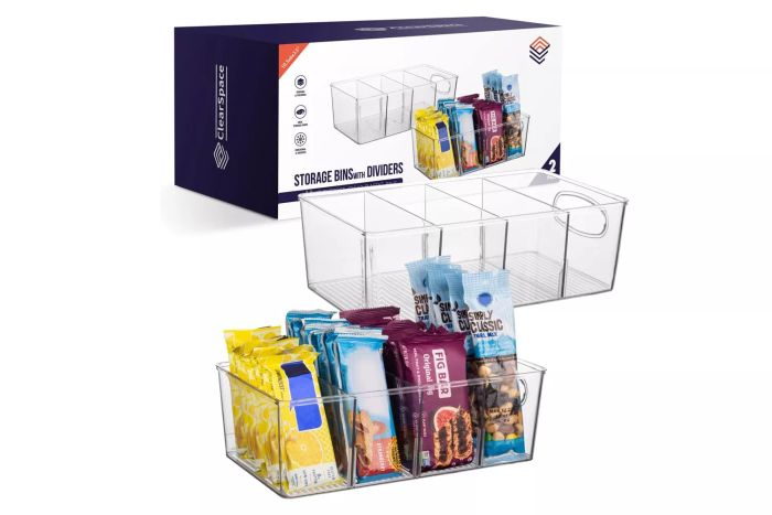 ClearSpace Plastic Pantry Organizers and Storage Bins