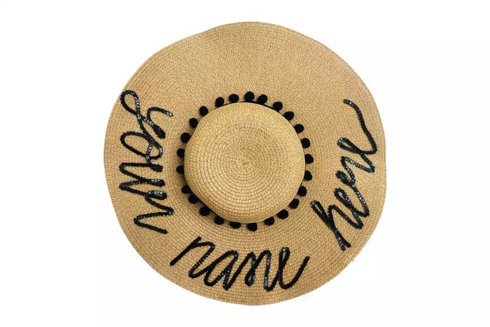 Salvage Garden Custom Sun Hat available on Etsy