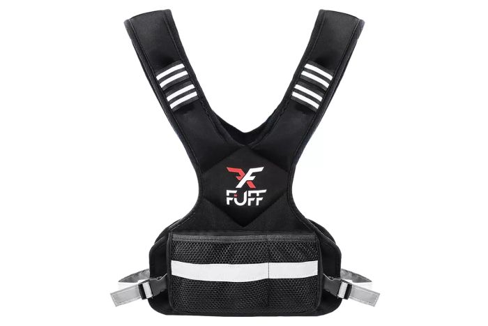 Amazon FUFF Adjustable Weighted Vest for Strength Training and Endurance Building