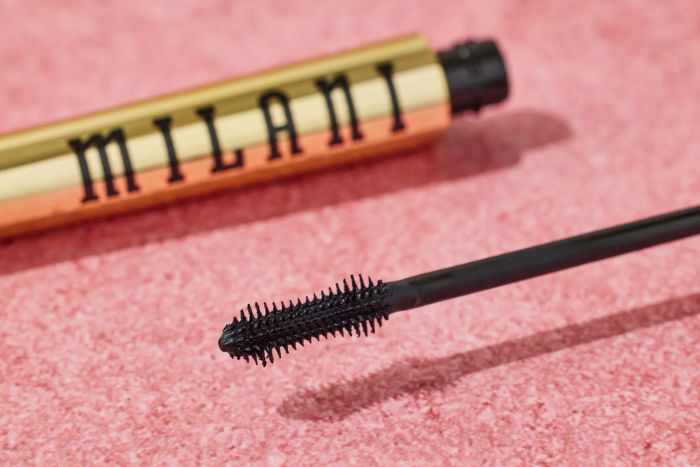 Close-up view of the Milani Highly Rated Lash Extensions Tubing Mascara's brush