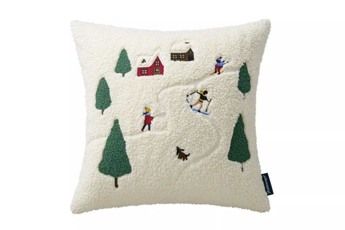 Phantoscope Merry Christmas Throw Pillow Covers featuring a Christmas Tree Pattern, 18