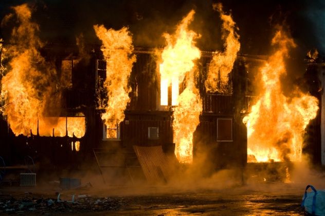 Burning Building