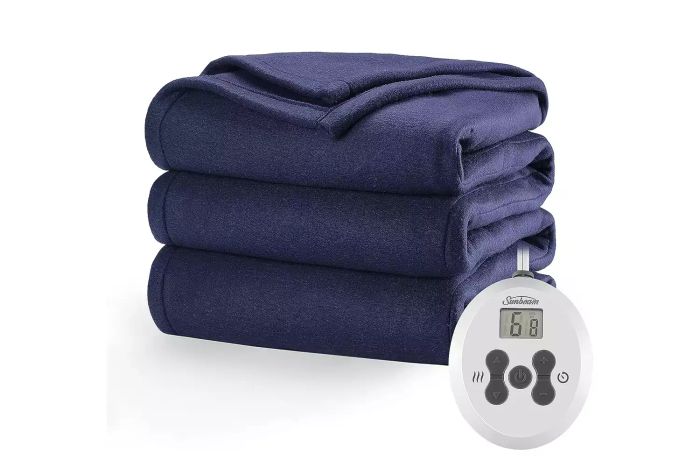 Sunbeam Royal Ultra Fleece Heated Electric Blanket available on Amazon