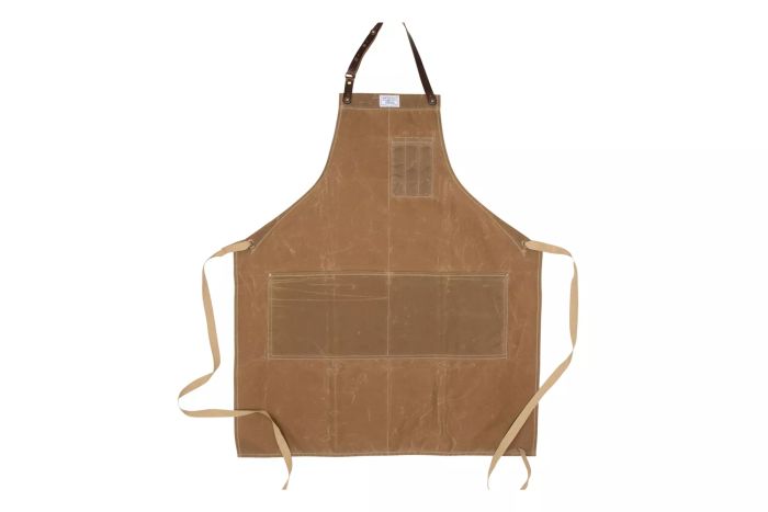 Artifact Garden Apron Crafted from Waxed Canvas
