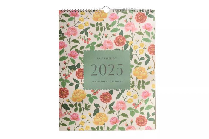 Terrain Roses 2025 Calendar