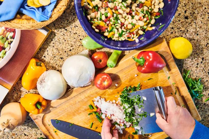 hearty bean salad