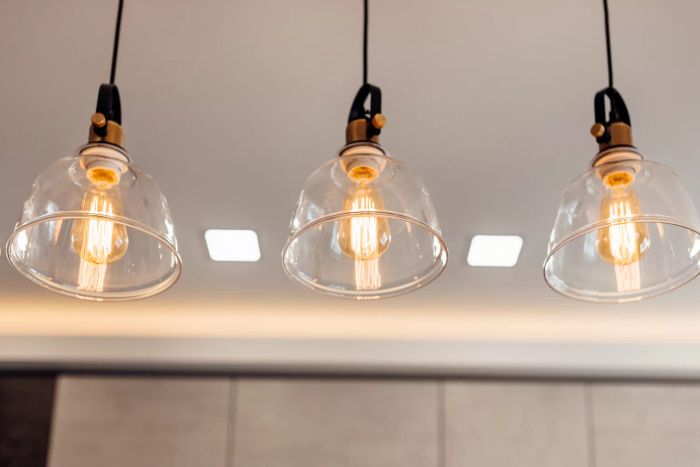 pendant lamp with Edison bulb