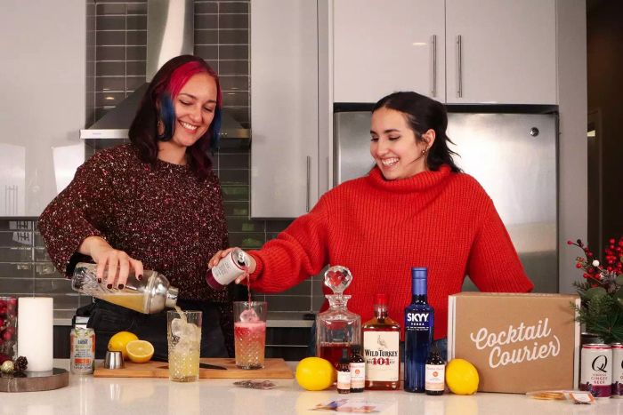 Cocktail Courier Cocktail Subscription brings everything a mixologist needs to craft their favorite drinks, right to their door.
