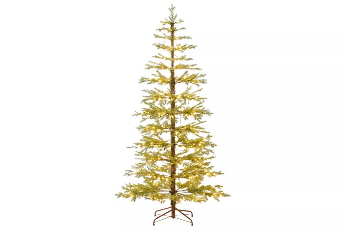 Walmart Best Choice Products 4.5ft Pre-Lit Sparse Christmas Tree