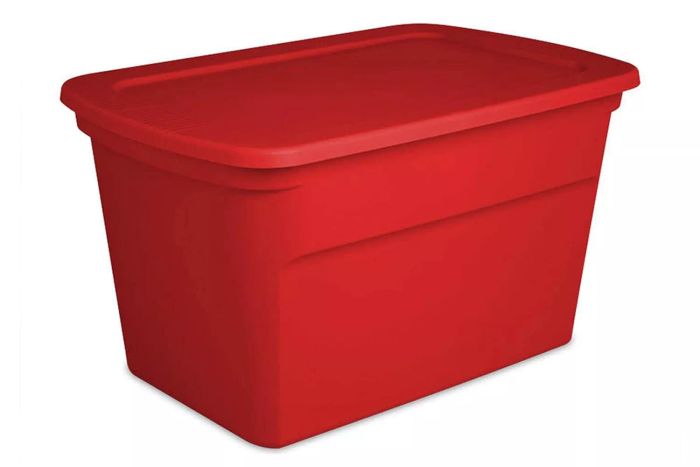 Sterilite 30-Gallon Durable Stacking Seasonal Storage Tote