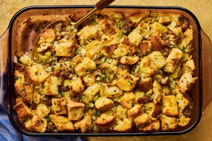 Sage-Infused Sausage Stuffing