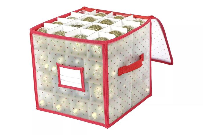 Sattiyrch's Plastic Christmas Ornament Storage Box