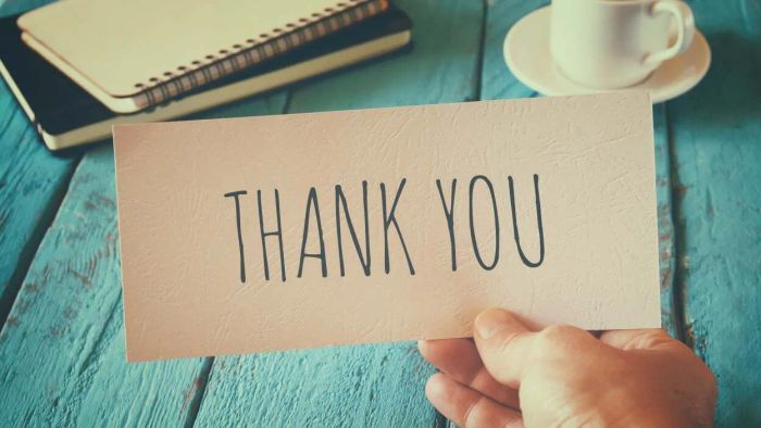 When to say 'Thank You' instead of 'Sorry'
