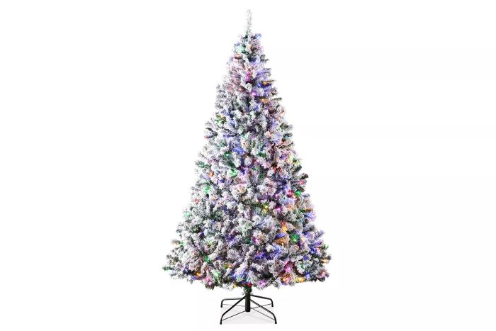 Walmart Best Choice Products 6ft Pre-Lit Holiday Christmas Pine Tree
