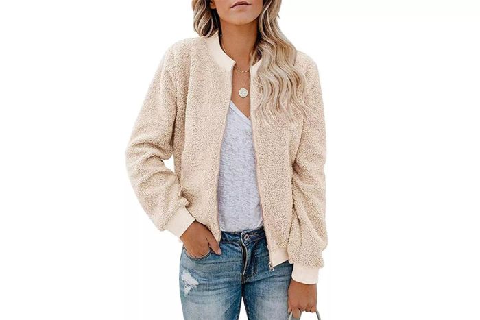 Amazon MIROL Women’s Sherpa Fleece Jacket