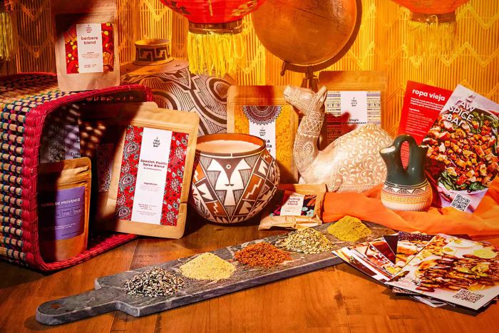 Raw Spice Bar brings a world of flavors right to your doorstep with its Spice Adventure Subscription, delivering a new spice blend each month to inspire your cooking.