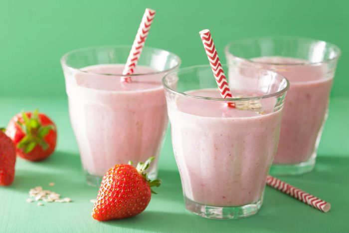 mixed berry smoothie