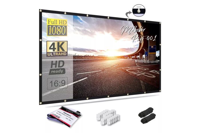 Amazon's Mdbebbron 120-Inch Portable Projection Screen