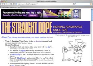Straightdope