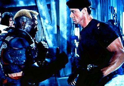 Wesley Snipes Sylvester Stallone Demolition Man 001