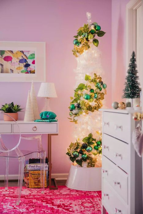 Wrapped Floral Tree
