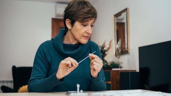 Should you opt for a throat swab when doing a rapid COVID test?