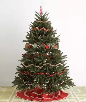 Garland-Adorned Tree