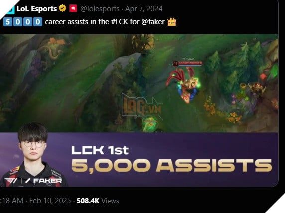 LMHT: Faker bất ngờ được nhắc đến vì sự thiếu sót từ Riot Games