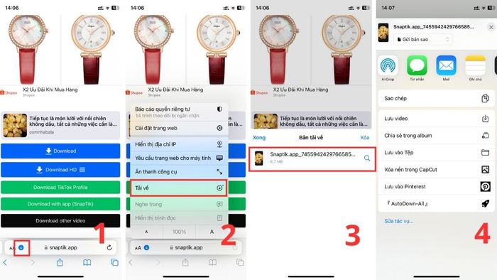 Cách tìm tệp đã tải xuống từ Safari trên iPhone