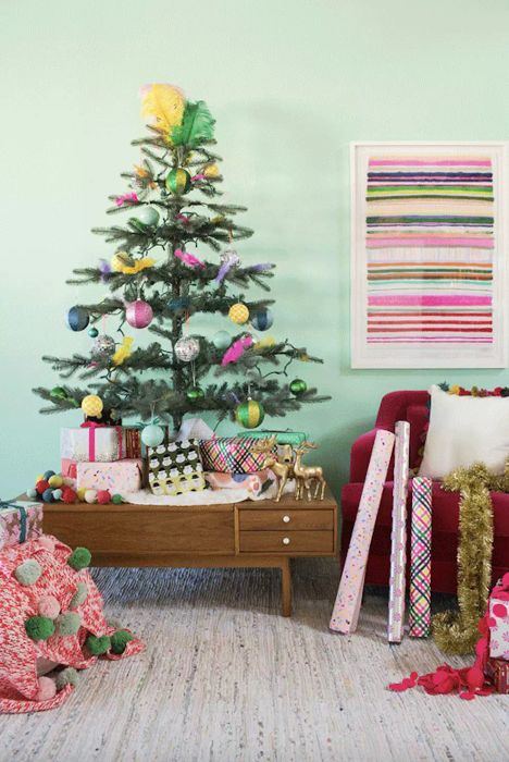 Feather-Adorned Tree
