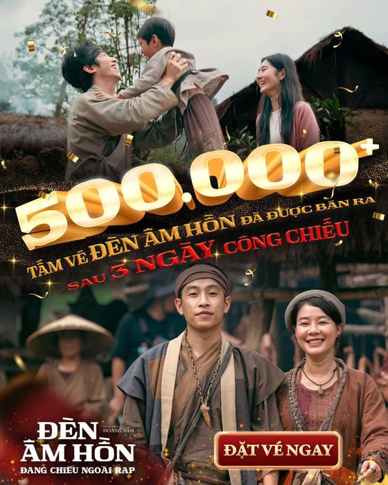 Lượt bán vé của Đèn Âm Hồn ngày càng tăng nhanh chóng