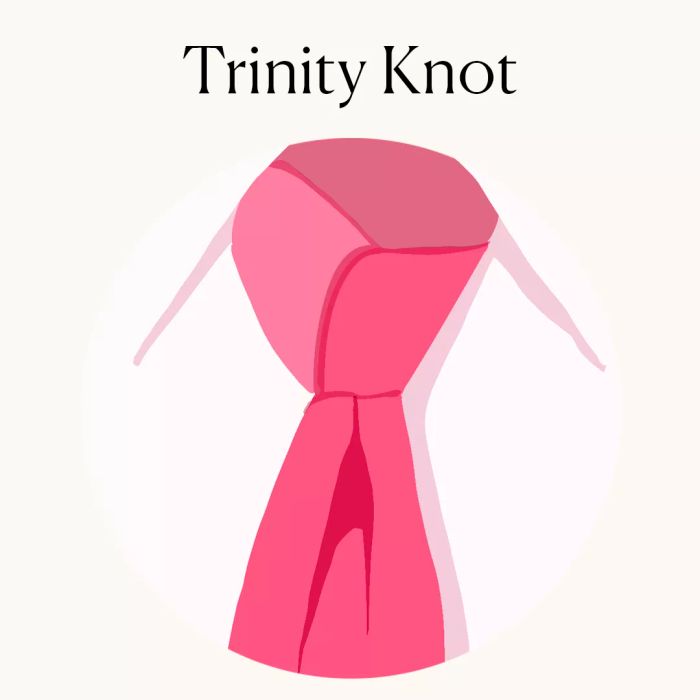 Trinity Knot for Neckties