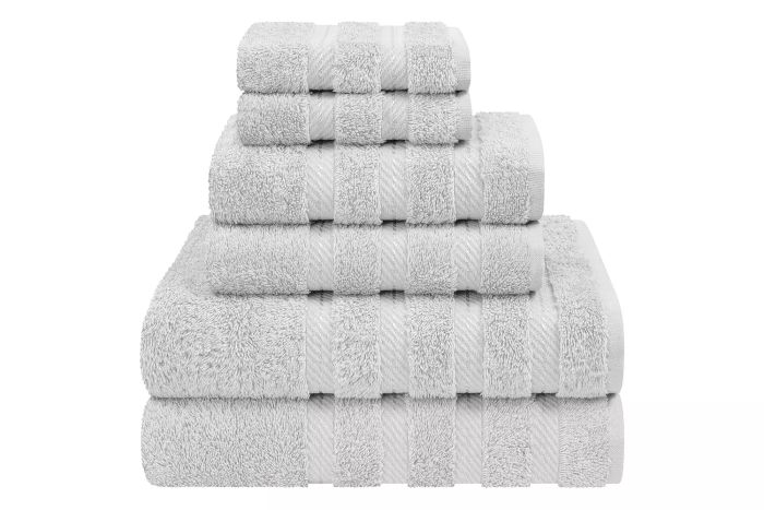 Amazon American Soft Linen Luxury 6-Piece Towel Set