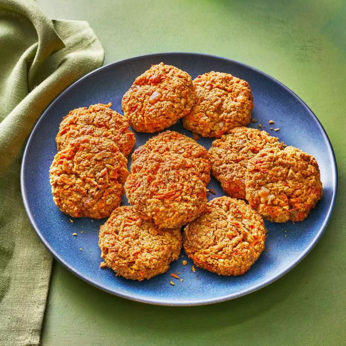 Carrot Cake Breakfast Cookies