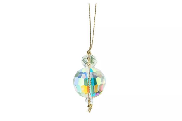 16 Pcs Christmas Crystal Glass Balls Ornaments