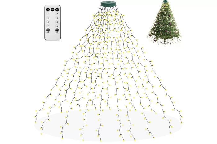 Aneeway Christmas Tree Lights, 400 LED Christmas Lights