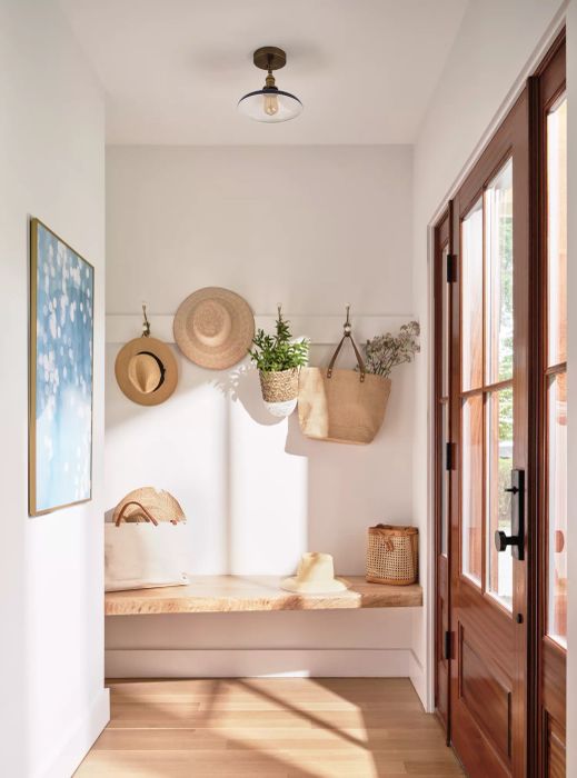 sunny entryway