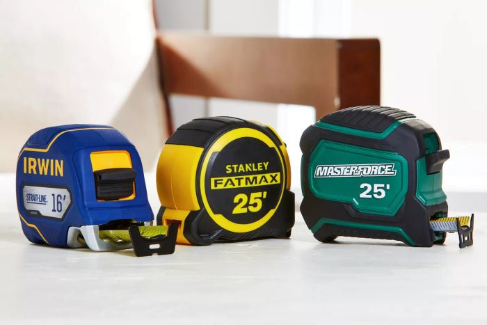 Mytour Evaluates Tape Measures: Irwin Strait-Line, Stanley Fatmax, and MasterForce