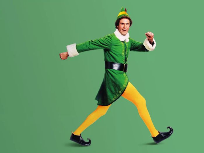 Will Ferrell starring in the movie Elf