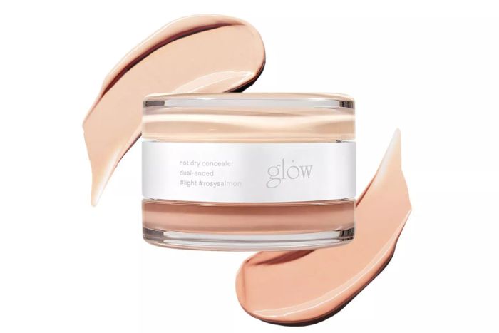 not dry concealer #light #rosysalmon