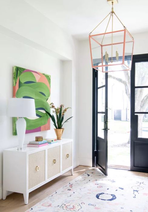 Modern entryway